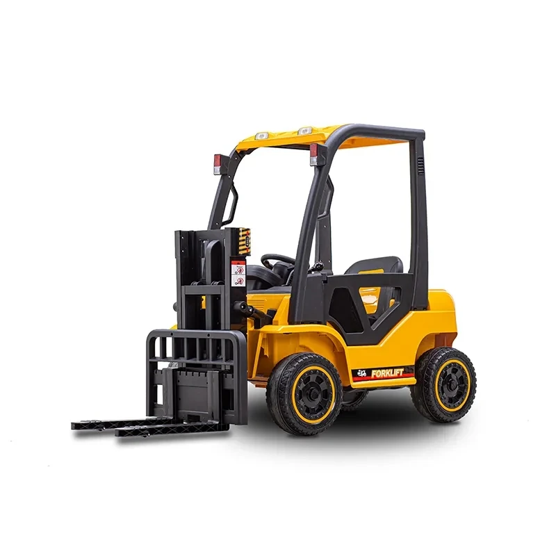 Children electric vehicle can lift charge forklift male and female baby large four-wheel remote control car 12v forklift car