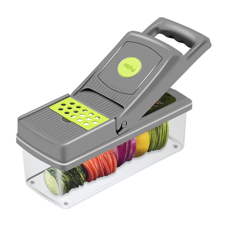 OOU Amazon Top Multi-Function 13 Sets Convenient Chopper Vegetable Slicer And Chopper
