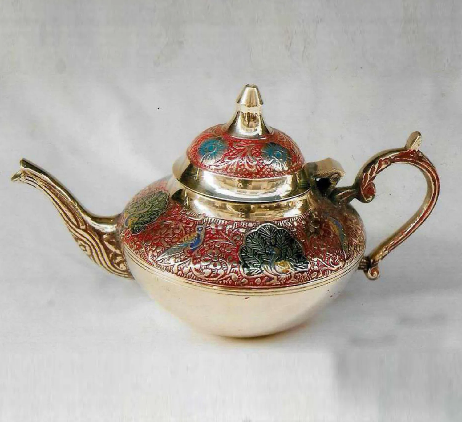 Wholesale Supply Handcrafted Tea Coffee Serving Kettle Pot For Serving Hot Beverages at Home or Office.