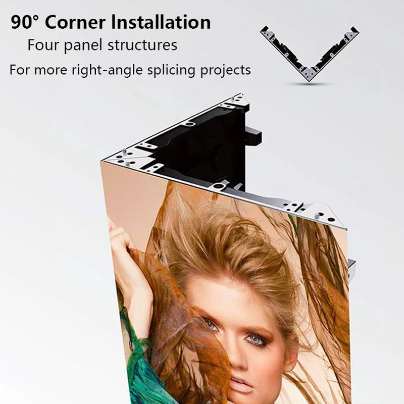 P3.91 Outdoor LED Display Screen Indoor LED Cube Screen Video Wall Display Panel Magic Cube LED Display Screen