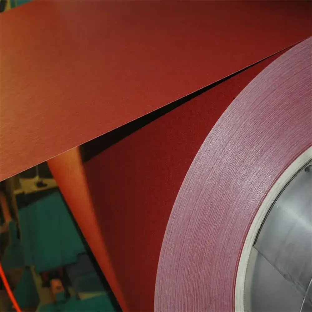 PPGI Coil with Ch Iron Hot Dip Color Coated Galvanized Steel Prime Quality 0.3mm Customized Full Hard Standard Seaworthy Packing