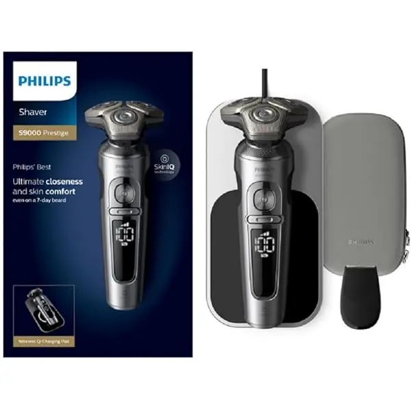 7200 бритвы Philips Norelco перезаряжаемая электробритва для мокрой и сухой сушки с технологией SenseIQ всплывающим триммером S7887/82
