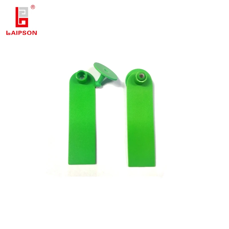 LAIPSON 860- 960 MHz UHF long range distance rfid bar code animal plastic cattle cow eartag ear tag for cattle cow