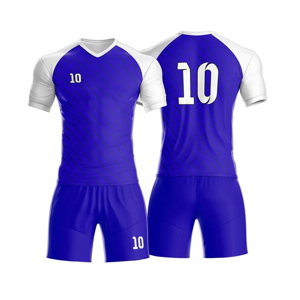 2022 2023 Customized Original Jerseys Soccer Shirts Sports Uniforms Set Sublimation 100% Polyester Quick Dry Bulk Soccer Wear