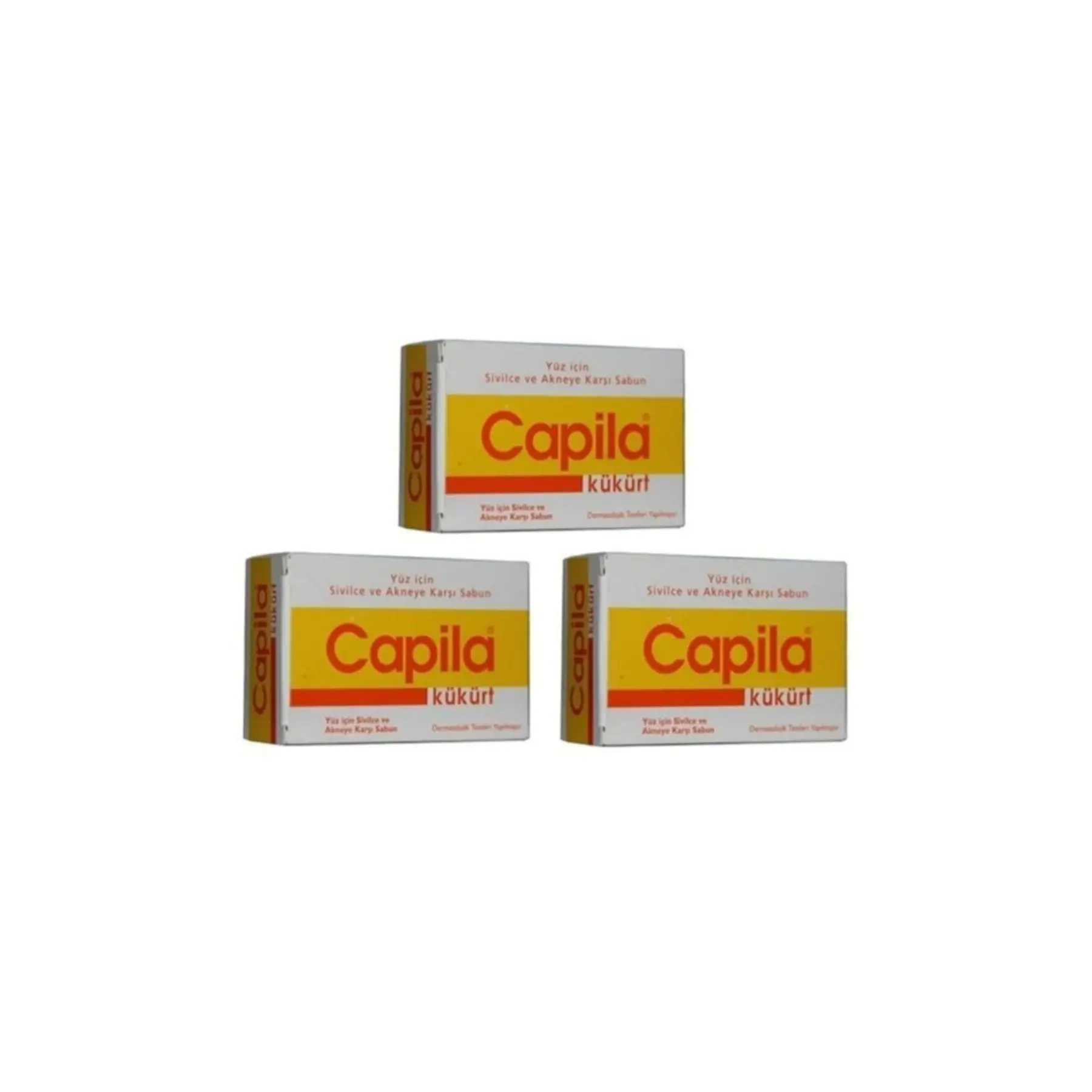 Мыло из серы Capila 90 gr 3 коробки