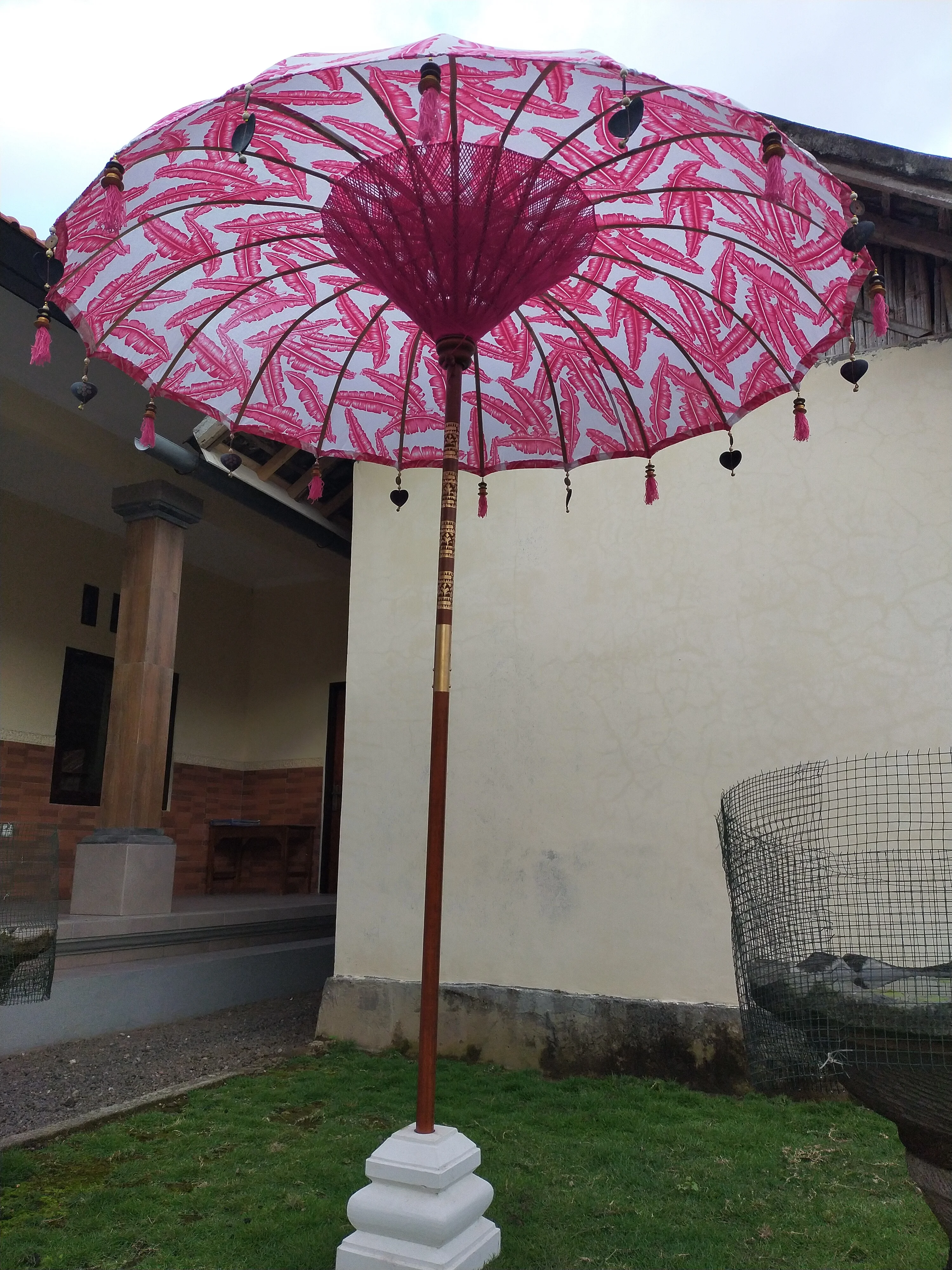 Balinese Umbrellas Parasols Umbrella Best Sale Wholesale Fancy New Beach Outdoor Design Large