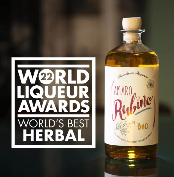 Amaro Rubino Bio Organic Herbal Liqueur Traditional Italian Digestif Aperitif 700 ml Bottle