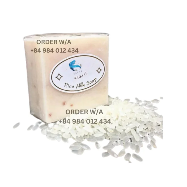 WHOLESALE RICE BRAN SOAP DIRECTLY FROM FACTORY WITH COMPETITIVE PRICES FOR LARGE ORDERS AND CUSTOM PACKAGING