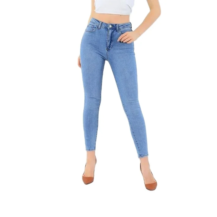 Top Sale Girls Wide Leg Denim Pants Jeans Slit Hem Destroyed Women Bell Bottom Jeans Pant For Ladies BD Supplier Jeans