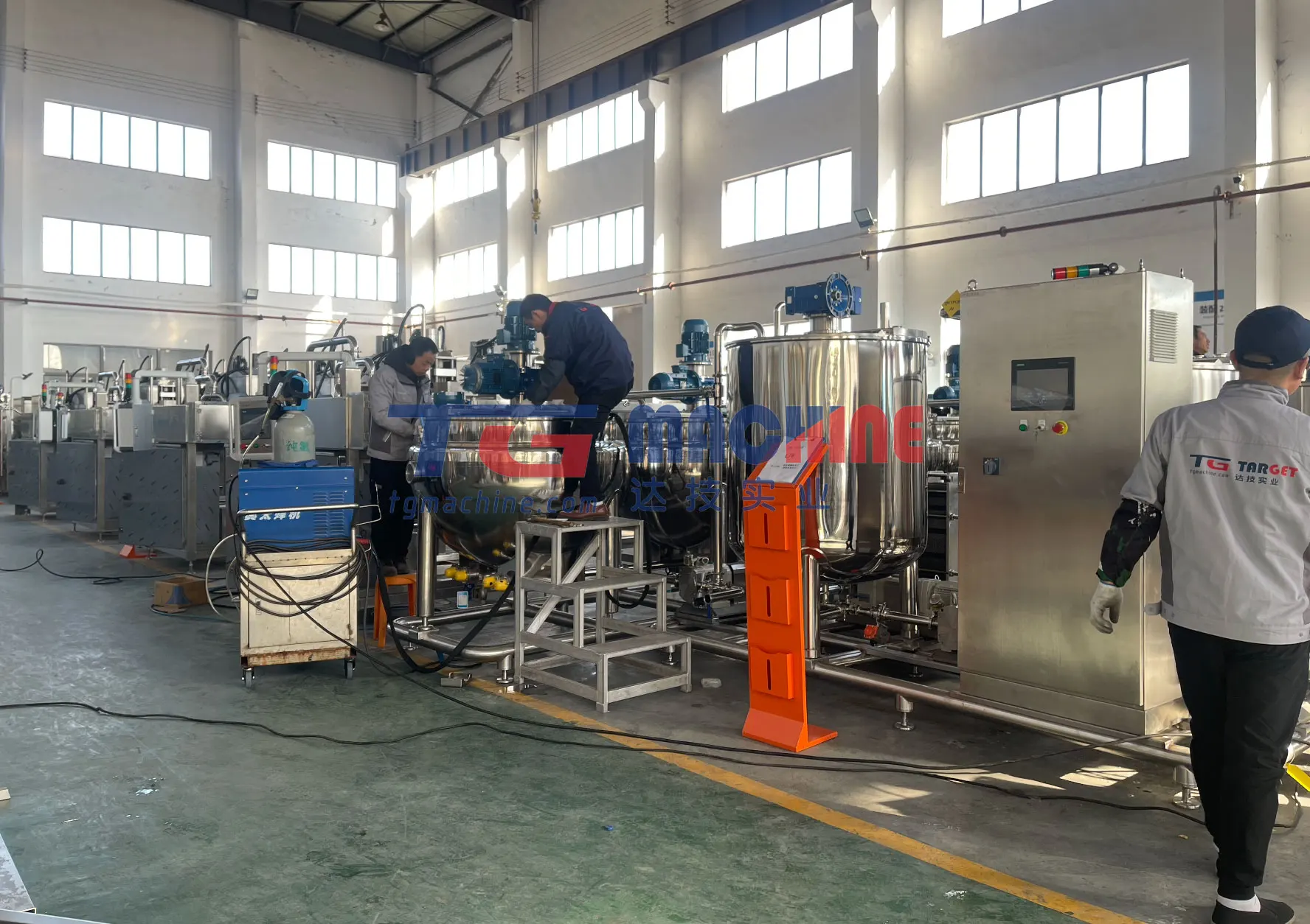 TGP200 Fully Automatic 200kg/h Boba and Bubble Tea Making Machine with Ingredients