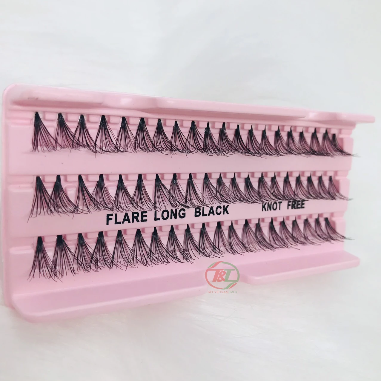 Vietnam wholesale premium quality false Individual eyelash extension trays supplies 60 clusters professional