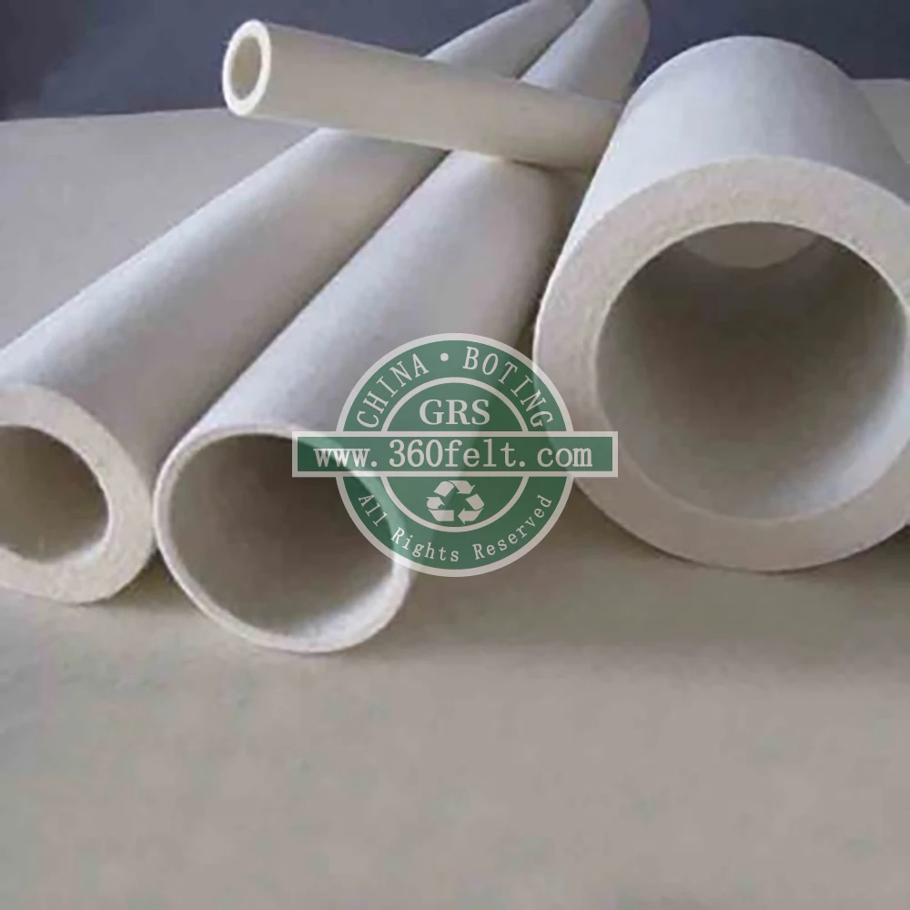 Customization Industrial Felt felt tube with GRS