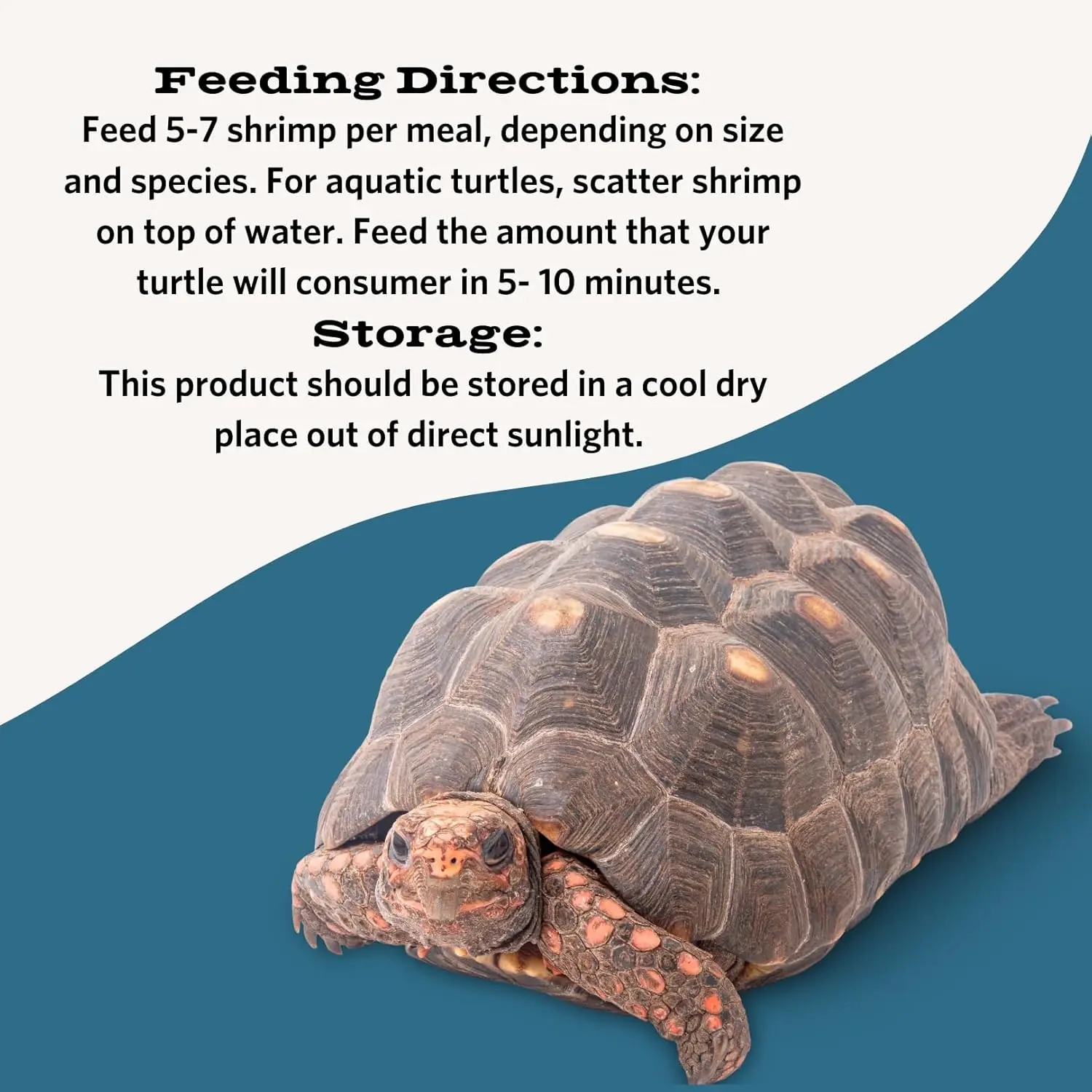 Shrimp Turtle Food Nutrient Rich Shrimp for Turtles Suitable for Reptile