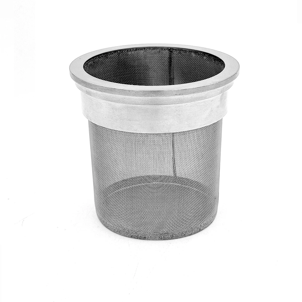 Accept Custom High Quality Stainless Steel Sintered Mesh Filters Silver Tea Strainer Infuser Wire Mesh Basket