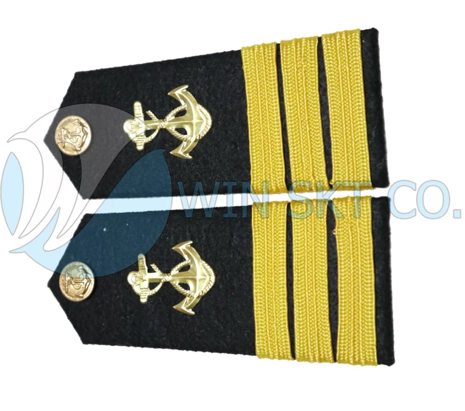 Top Selling Cheap Pilot Shoulder Ranks Suppliers of Pilot Uniform Accessories Epaulettes Made in Pakistan