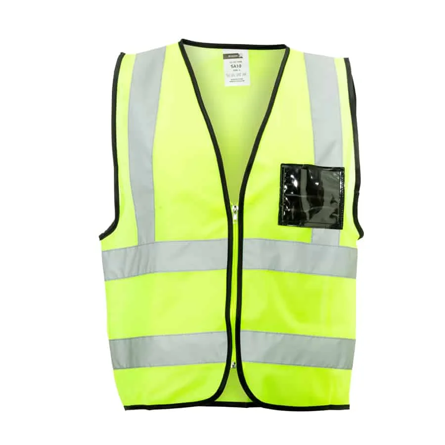 High Visibility Reflective Safety Vest Workwear Safety Vest Construction Vest For Workers Neon Green and Orange Colour  Best