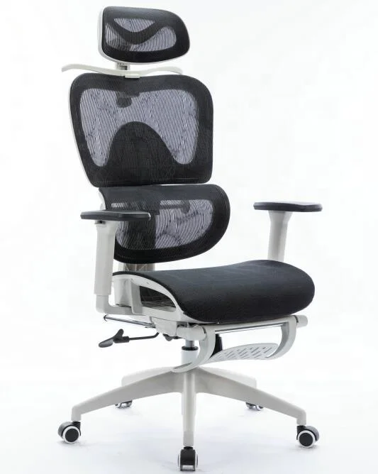 Ergonomic Multi Function Executive Computer Swivel Chair Adjustable Mesh Office Computer Desk Chairs Mesh with footrest