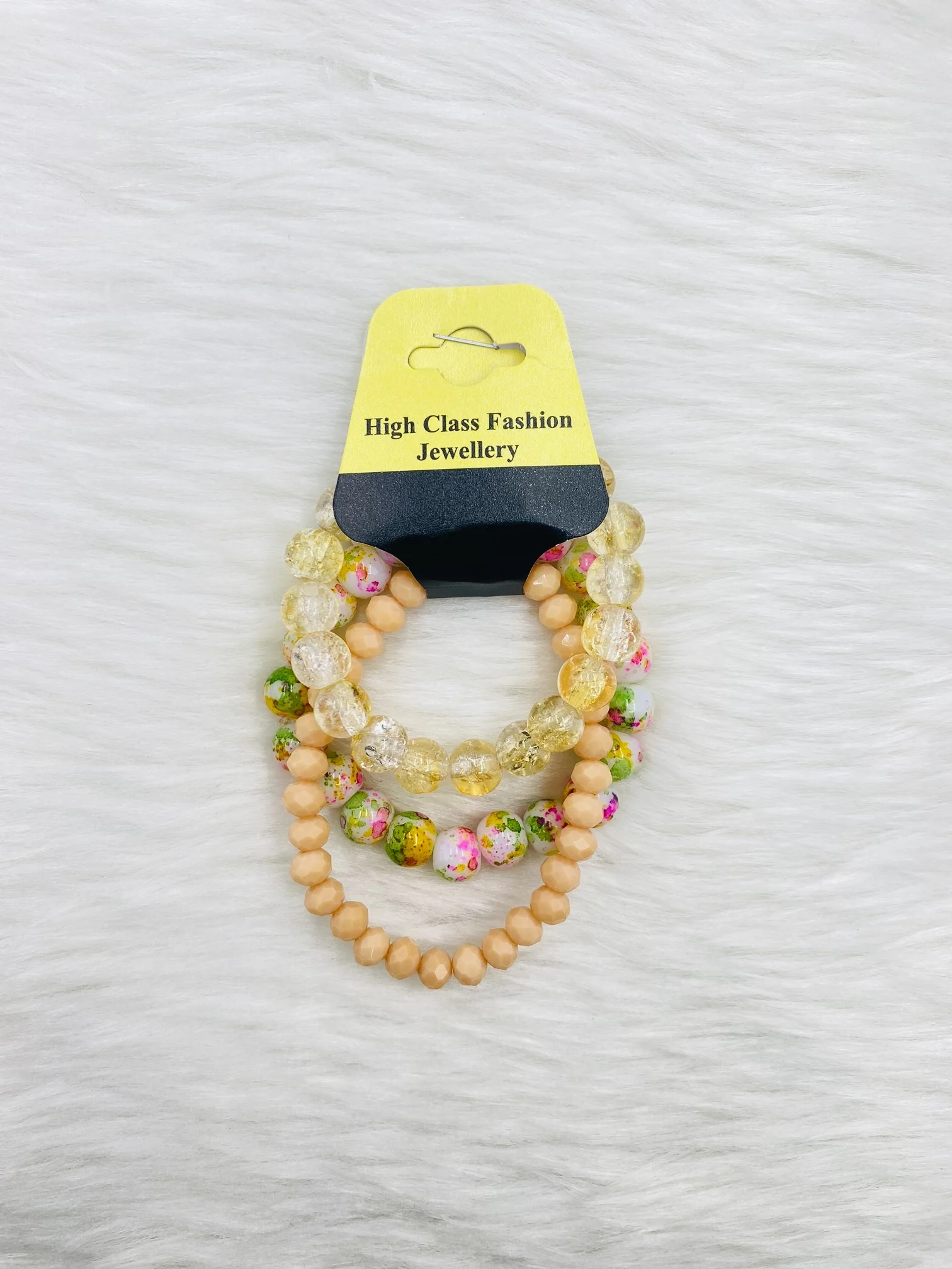 Hot Sale Beads Bracelet Combo of 3pc Multi Color Glass beads artificial Beads Bracelet Indian Jewelry Accessories for women