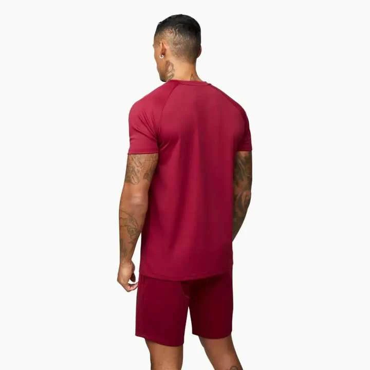 Custom Logo Summer Color Block Men Soccer Training Jogging Suit 2 PC Suit T Shirt And Short Set Mens Shorts Set