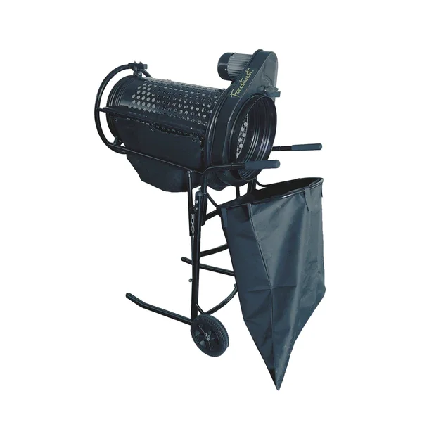 375mm 360W Electric Rotary Drum Soil Sieve Portable Sand Soil Garden Compost Sieving Machine