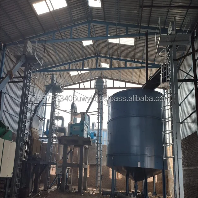 Continuous Preparatory Section Depending On Process & Oilseed Drying & Hulling Employed With Expander & Dryer Coolers