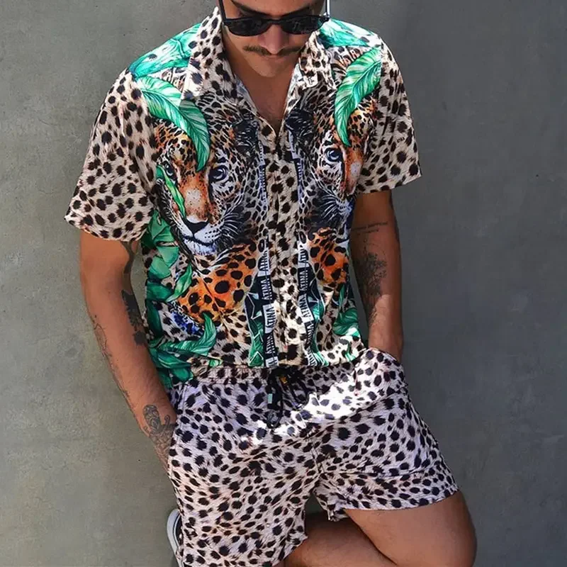 Hot Hawaii Hibiscus Print Cozy Lovers Clothing Custom Polynesian Tribal Casual Men Short Sleeve Dress Men Shirt Couples Suit