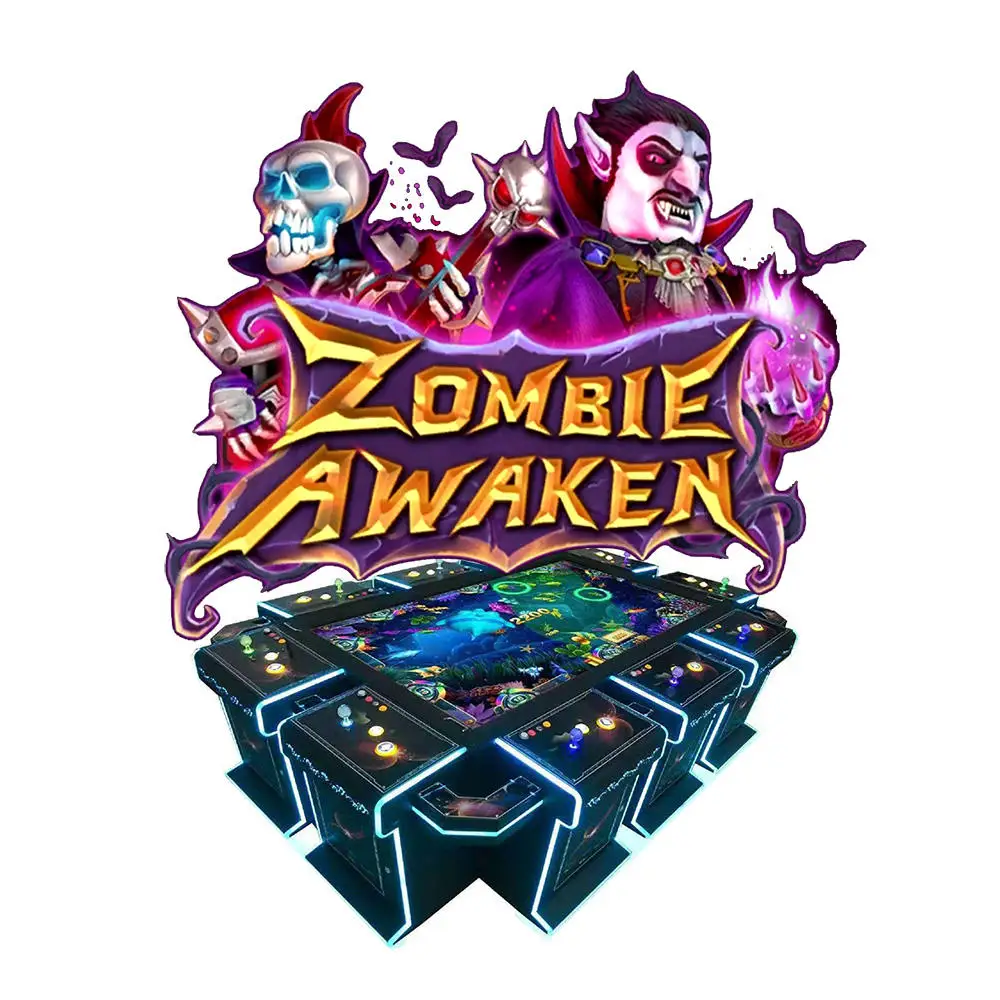 New Hot Fish Game Machine Zombie Awaken shooting game machine machine 8/10Players Arcade