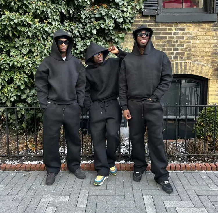 High Quality Acid Wash Flare High Quality Custom Men Tracksuits Set Workout Customize Tracksuit for Mens Training