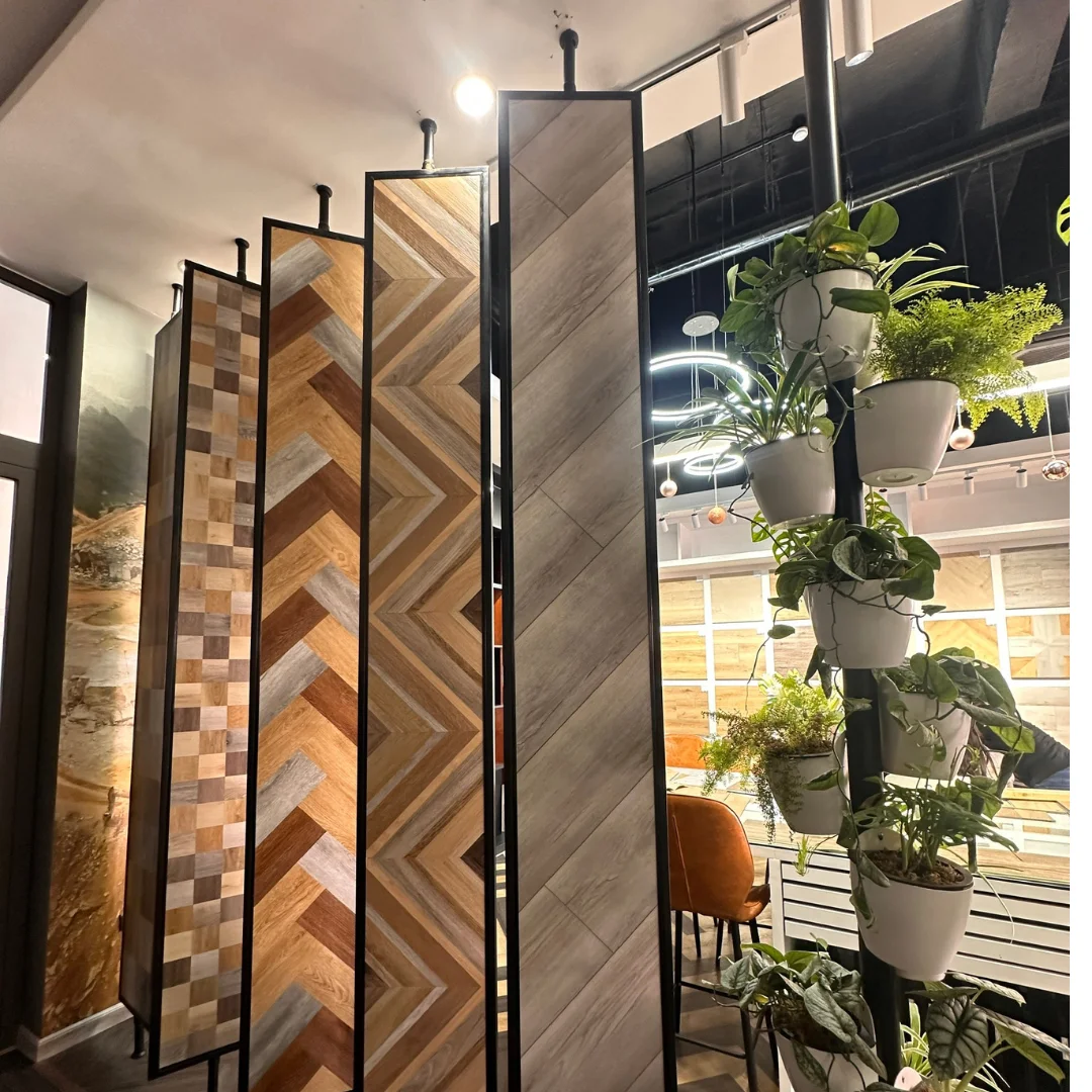 Водонепроницаемый деревянный пол 4 мм 5 6 7 Spc пластиковый настил жесткий плавающий виниловый