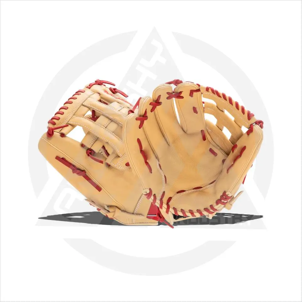 High Quality Genuine Leather Custom Made Baseball Softball Gloves Fielding Baseball Gloves Batting Gloves OEM logo/ Label