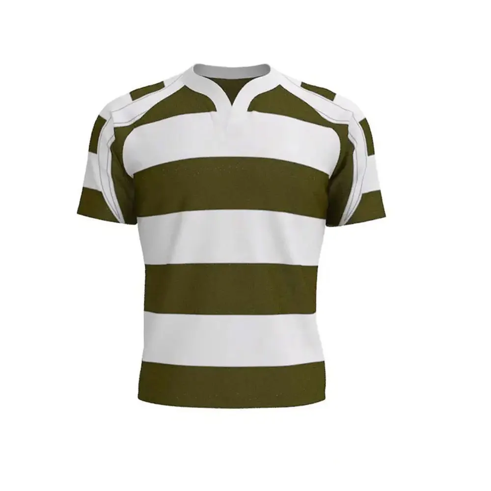 Hot Sale Game Wear Rugby Uniform Custom Logo Printed Design Your Own Rugby Uniform