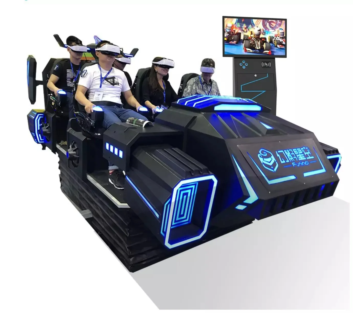 Симулятор виртуальной реальности Dark Mars 9D 360 градусов VR аркадная игра