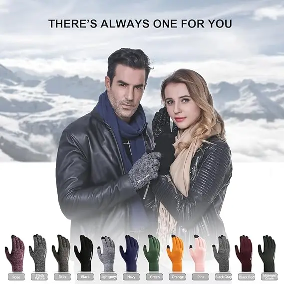 Low Price Black Cotton Yarn Gloves Knitted for Work