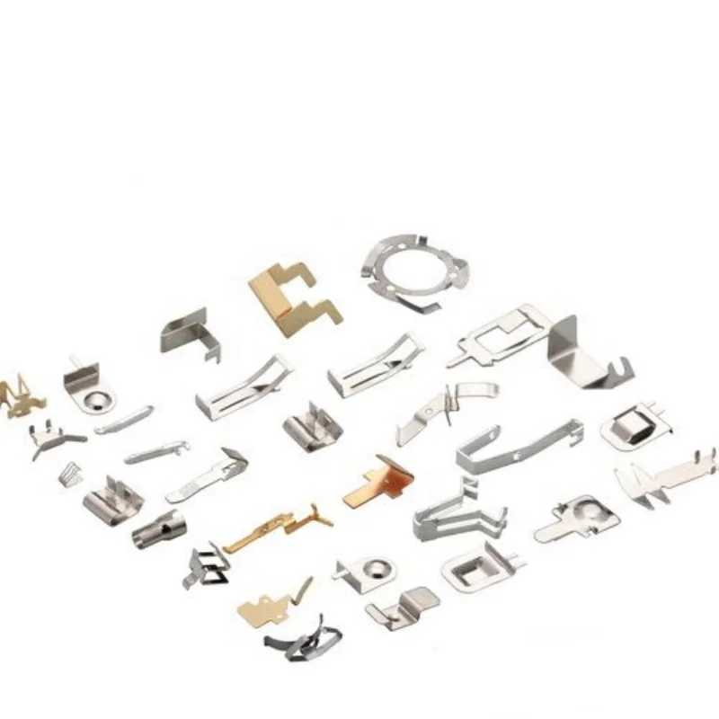 BOSI Custom Brass Copper Battery Clip Leaf Spring Electrical Contact