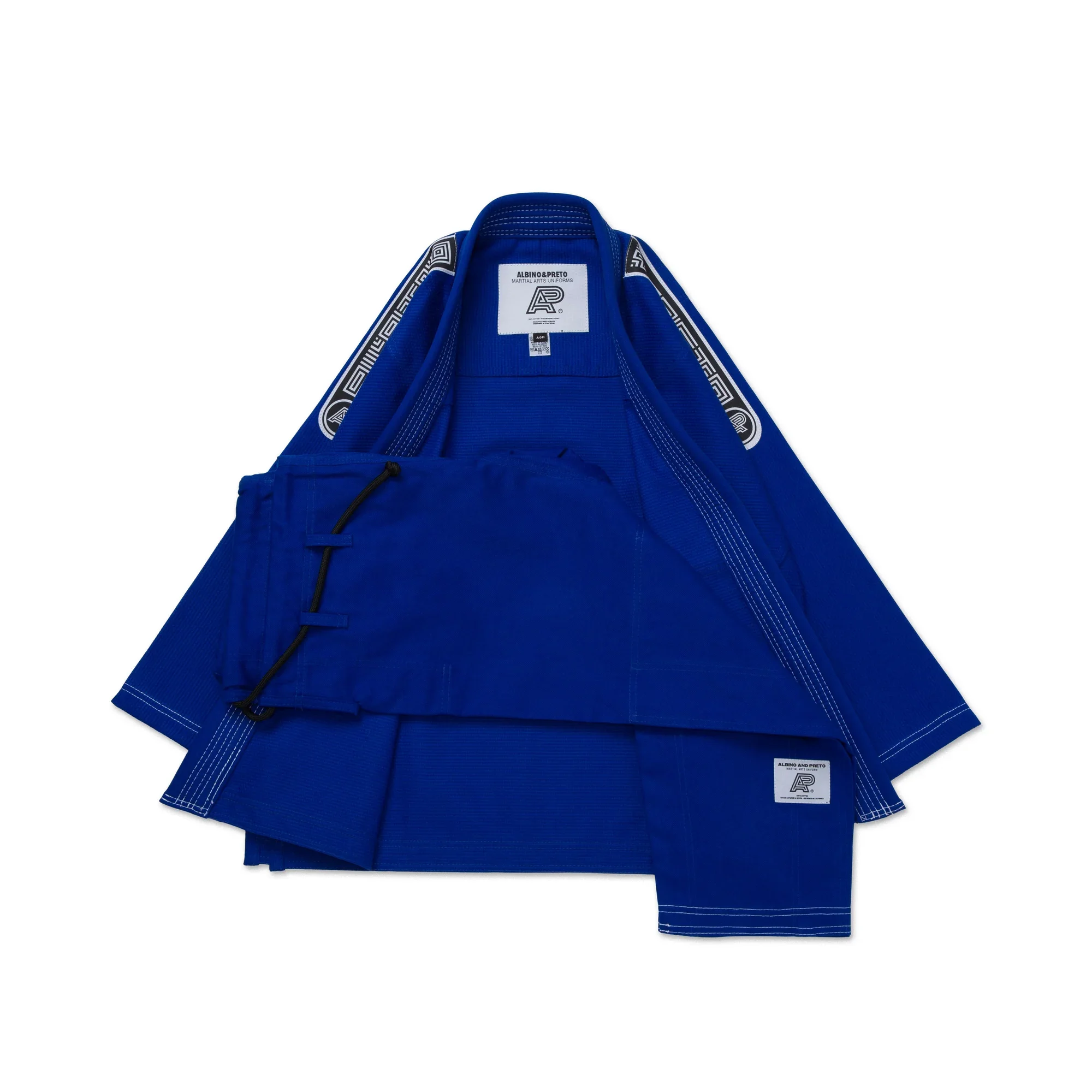 Premium Blank BJJ Gi Uniform Brazilian Jiu-Jitsu, MMA, BJJ Gi in Striking Black Color for Unmatched Performance