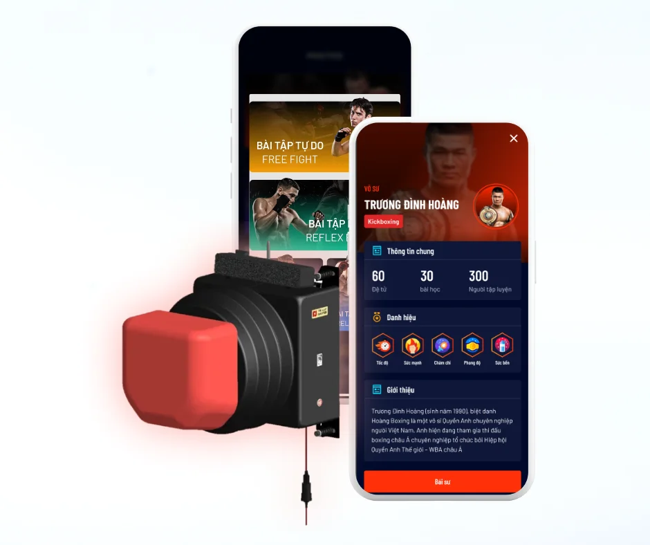 Tri Luc Master Beat-Based Boxing Bliss: Martial Arts Technology with AI Smart Features