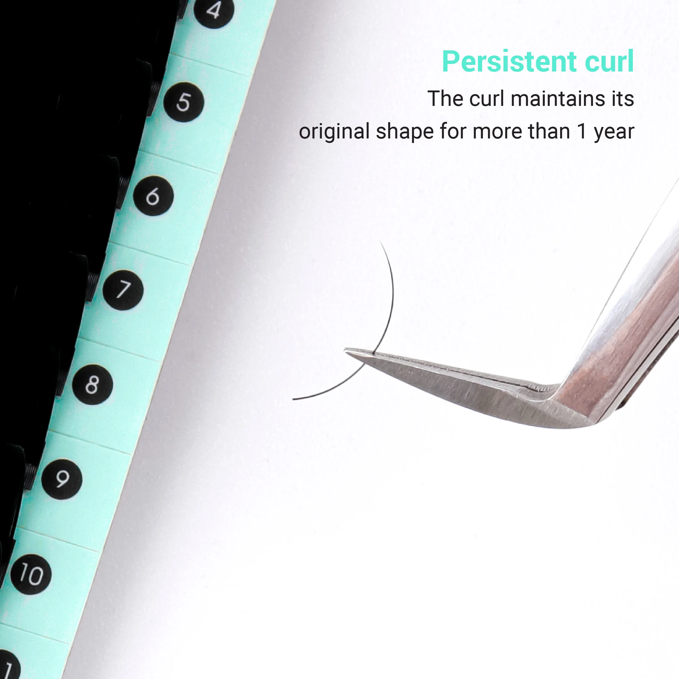 Matte Korean PBT Classic Individual Lash Extensions Trays 0.03 05 07mm Cashmere Eyelash Extensions Supplier