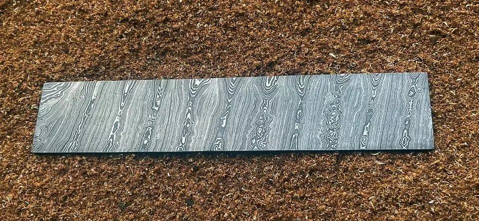 Высокое качество ручной работы по индивидуальному заказу из дамасской стали пустой Заготовка Нож из дамасской стали пустой заготовка для изготовления ювелирных изделий ножи