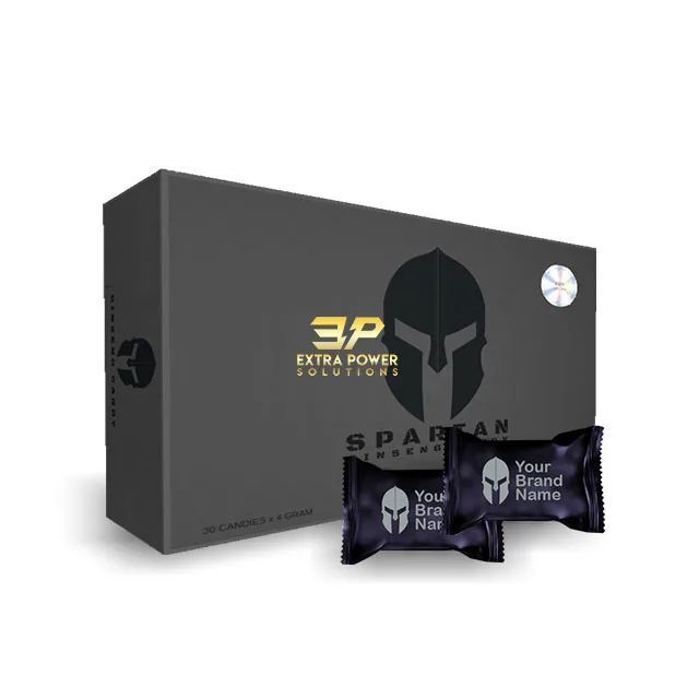 Malaysia Extra Power Solutions Bio Herb Immune Booster Ginseng Instant Candy Sparta Stamina Energy Candy