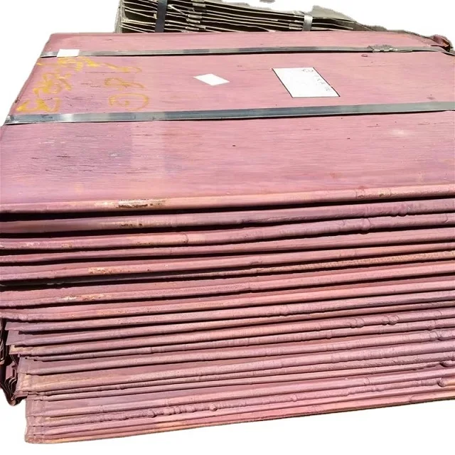 hot sale Electrolytic Copper Cathode 99.99% Brass Plate Soft beryllium copper sheet