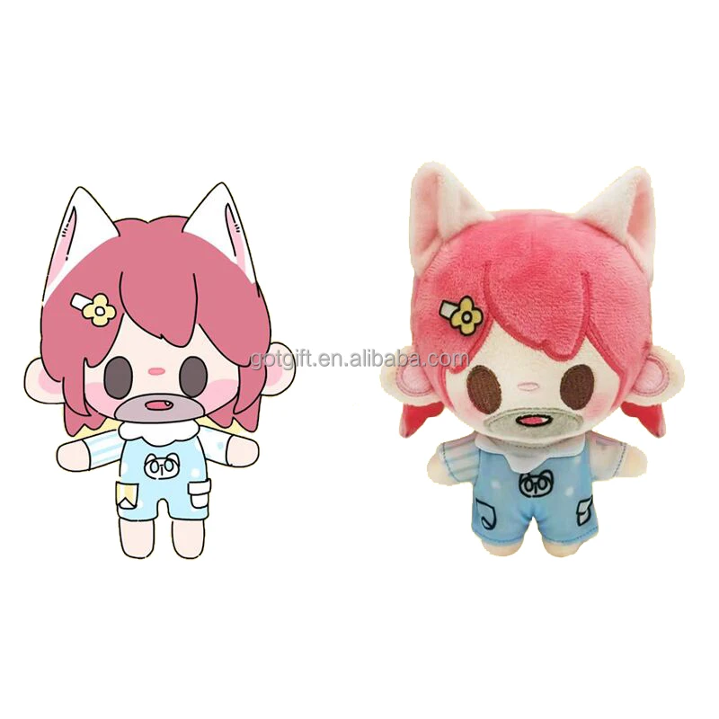 Custom Stuffed Zebra Animal Pet Proboscis Monkey With Banana Custom Plush Dolls Logo toy customization