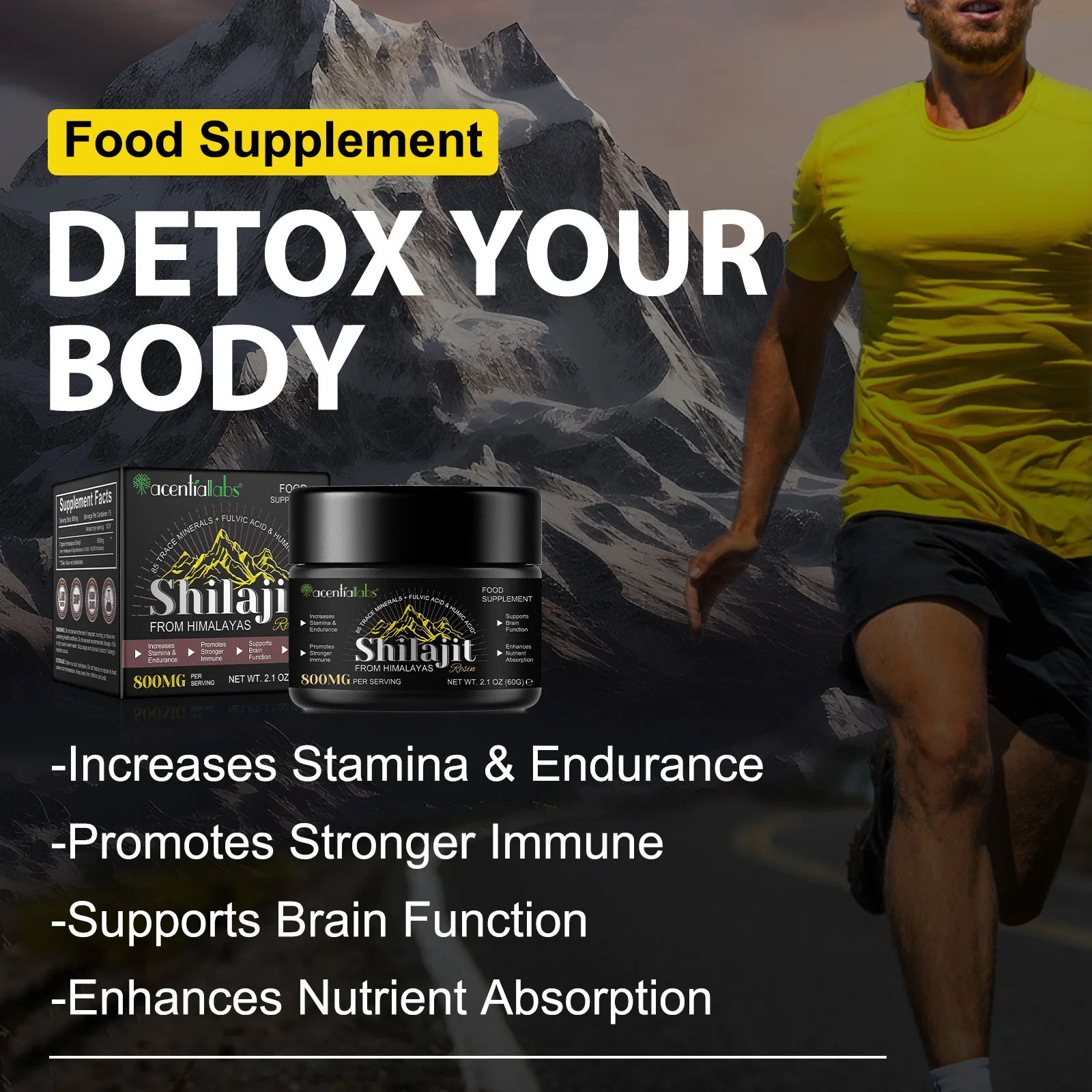 Wholesale Private Label Shilajit Pure Himalayan Organic Gold Grade Himalayan Shilajit Resin For Energy Boost Immune Support