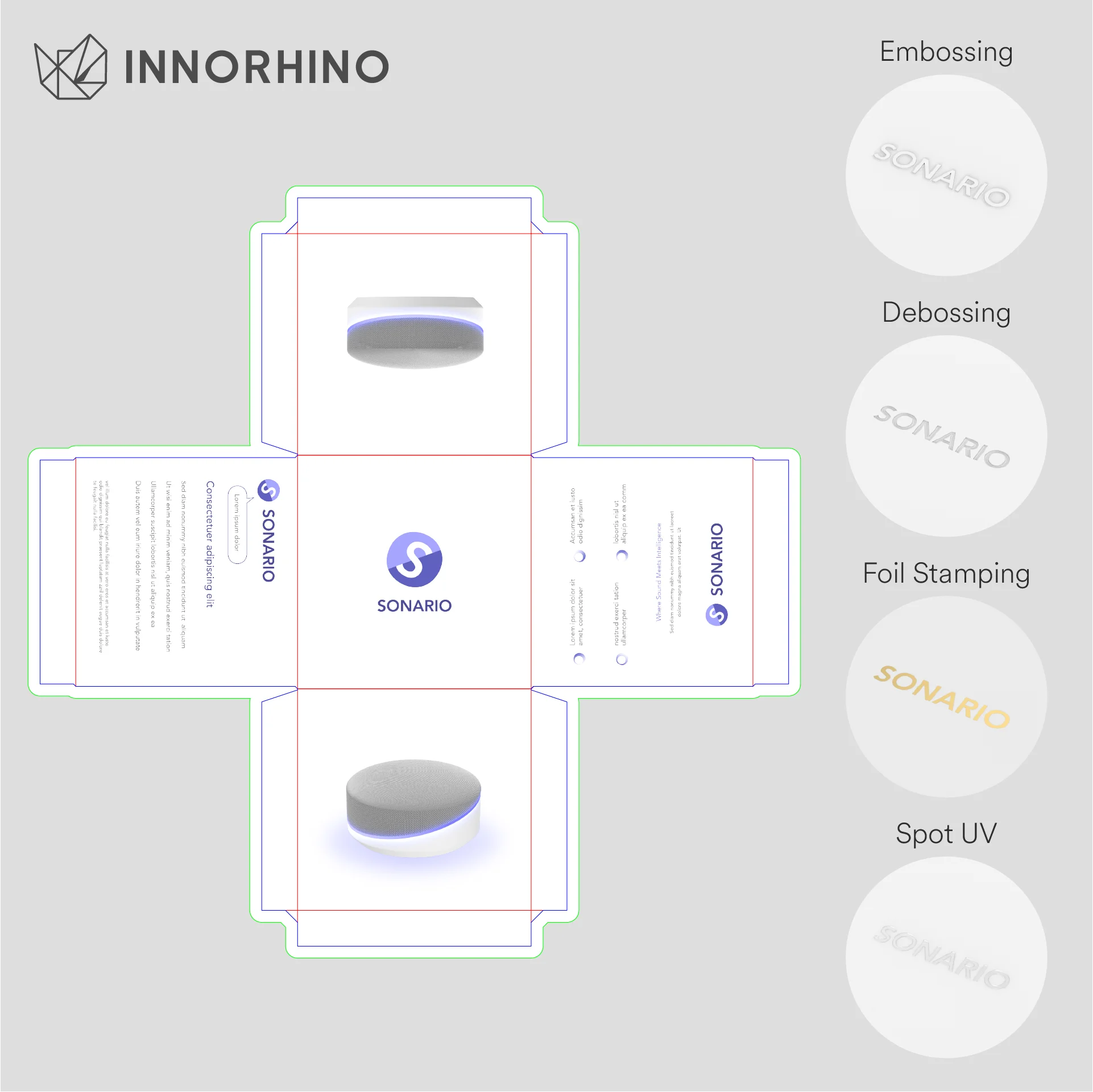 Custom Premium Top And Bottom Telescopic Rigid Box With EVA Insert For Consumer Electronics