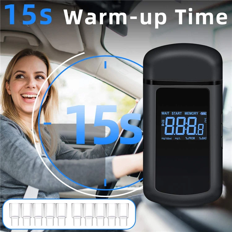 OEM ODM Professional High Accuracy Breath Alcohol Tester Alcohol Detector Alcohol Breathalyzer