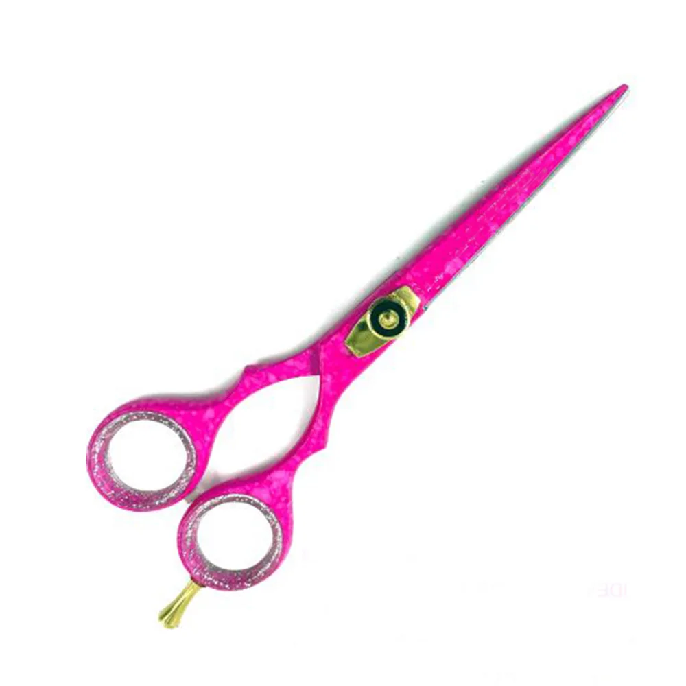 Professional Barber Kit High Quality Best Hair Scissors Pink J2 Steel Thinning Shears Stainless Steel Handle Sharp Hair Cutting