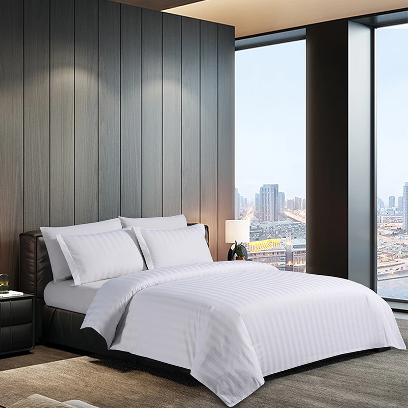 plain polycotton fabric cvc 8020 fabric 250TC bedding sheets fabric used for hotel