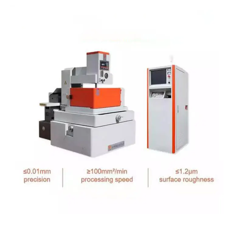Medium Speed Wire EDM Wire Cutting Machine servo motor optional  Precise CNC wirecut edm Machine for big size