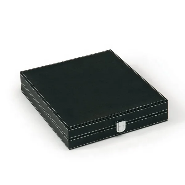 Premium Leather 2-in-1 Chess Checkers Backgammon and Chinese Checkers Board Game Combo Set Board Strategy Game for Kids