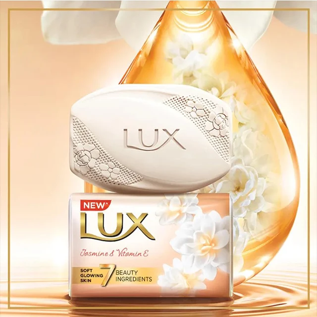 Lux Velvet Touch Jasmine & Almond Oil Soap Bar - 3 x 150g