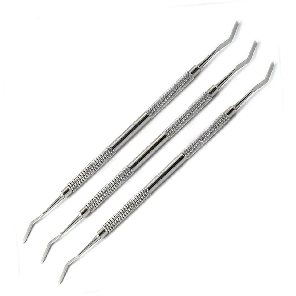 Medical Hand Instruments Stainless Steel Dental Heidman Spatula 3 Pcs Set 2mm,2.5mm,3mm Plastic Composite Filling Instruments